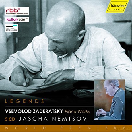Vsevolod Zaderatsky: Klavierwerke [5CD]