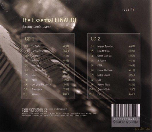 Ludovico Einaudi: Klavierwerke The Essential Einaudi [2CD]