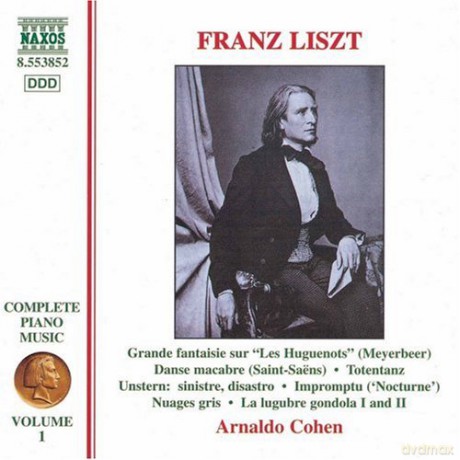 Franz Liszt: Klavierwerke Vol.1 [CD]