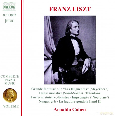 Franz Liszt: Klavierwerke Vol.1 [CD]