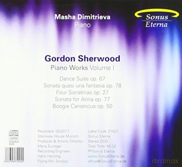 Gordon Sherwood: Klavierwerke Vol.1 [CD]