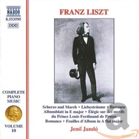 Franz Liszt: Klavierwerke Vol.10 [CD]