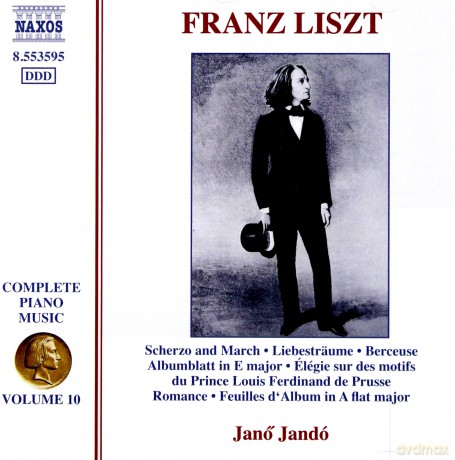 Franz Liszt: Klavierwerke Vol.10 [CD]