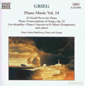 Edvard Grieg: Klavierwerke Vol.14 [CD]
