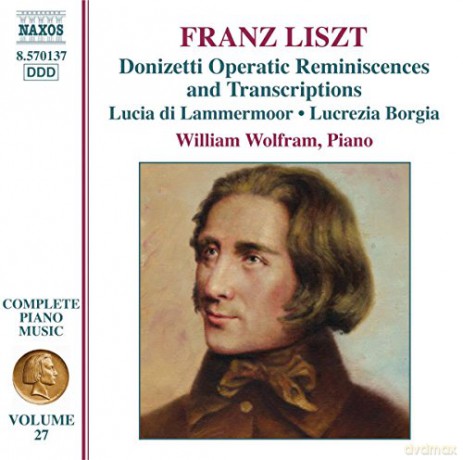 Franz Liszt: Klavierwerke Vol.27 [CD]