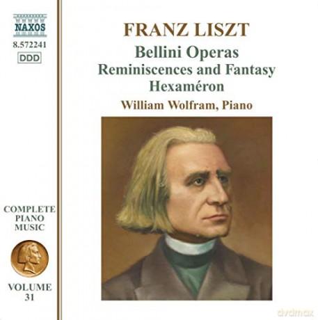 Franz Liszt: Klavierwerke Vol.31 [CD]