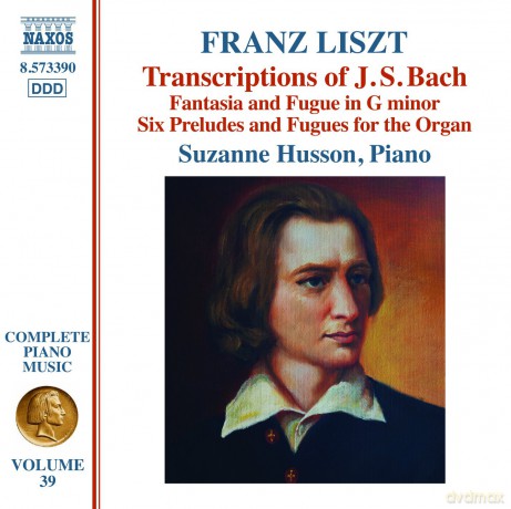 Franz Liszt: Klavierwerke Vol.39 - Transcriptions of J.S.Bach [CD]