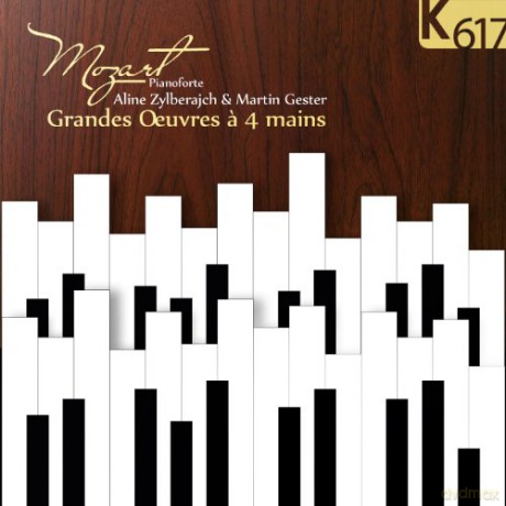 Wolfgang Amadeus Mozart: Klavierwerke zu vier Hss¤nden [CD]
