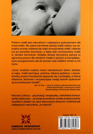 Sztuka karmienia piersią - Hannah Lothrop [KSIĄŻKA]