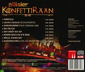 Plasier: Konfettirss¤ss¤n [CD]