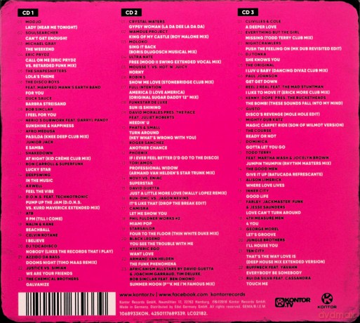 Kontor Top Of The Clubs - The Ultimate House Collection [3CD]