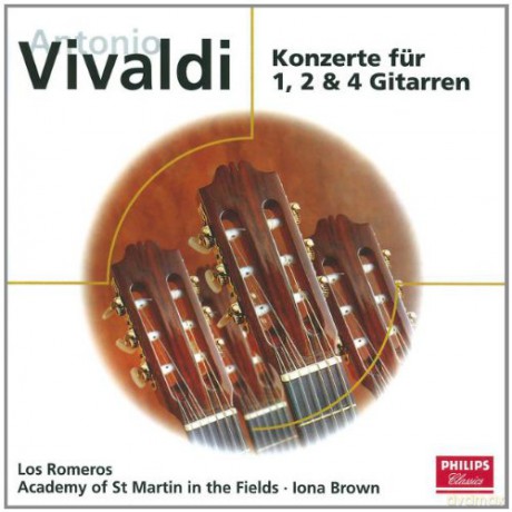 Antonio Vivaldi: Konzerte fur 1,2,4 Gitarren [CD]