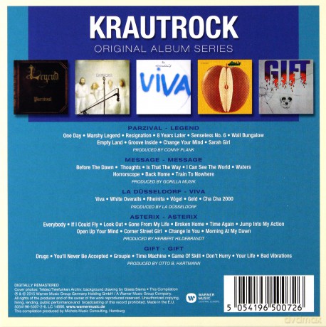 Krautrock: Original Album Series [CD]