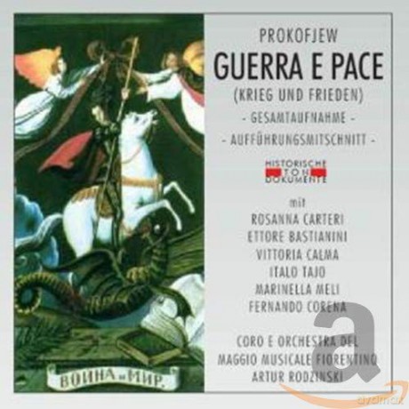 Serge Prokofieff: Krieg und Frieden op.91 (in ital.Spr.) [2CD]