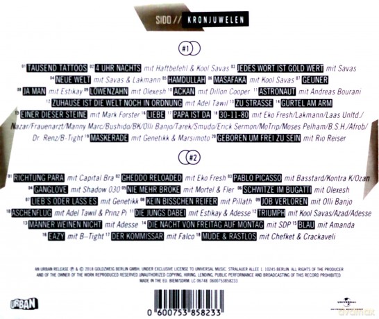 Sido: Kronjuwelen [2CD]