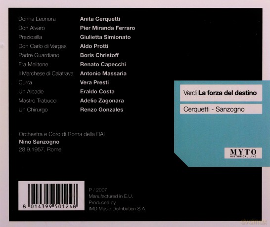 Giuseppe Verdi: La Forza del Destino [2CD]