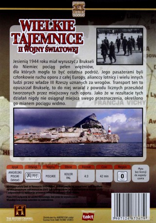 Wielkie Tajemnice II Wojny Światowej 17: Zagadka pociągu widmo [DVD]