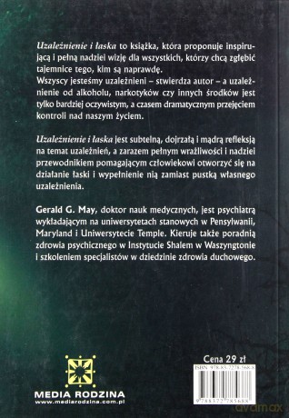 Uzależnienie i łaska - Gerald G. May [KSIĄŻKA]