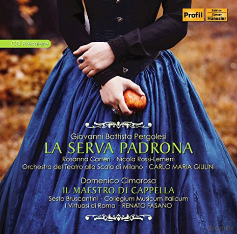 Giovanni Battista Pergolesi: La Serva Padrona (Die Magd als Herrin) [CD]