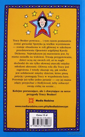 W roli głównej Tracy Beaker - Jacqueline Wilson [KSIĄŻKA]