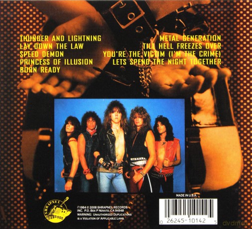 Keel: Lay Down The Law [CD]