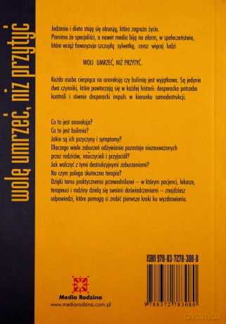 Wolę umrzeć,niż przytyć - Ira Sacker, Marc Zimmer [KSIĄŻKA]