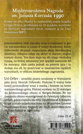 Wyspa na ulicy Ptasiej - Uri Orlev [KSIĄŻKA]