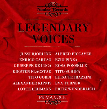 Legendary Voices [CD]