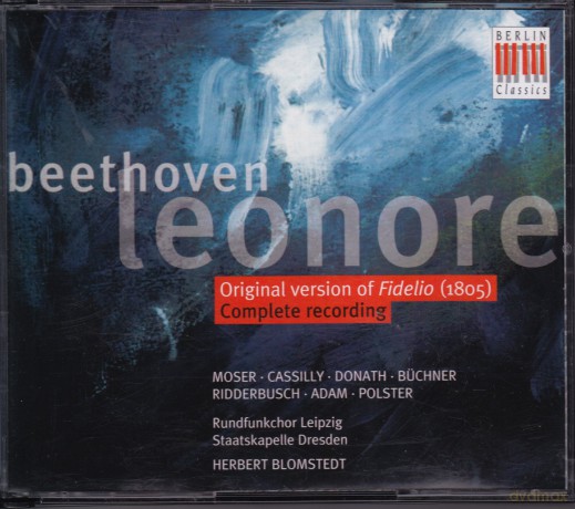Ludwig van Beethoven: Leonore (Urfassung von Fidelio) [2CD]