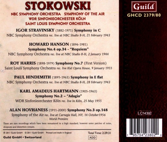 Leopold Stokowski dirigiert [2CD]
