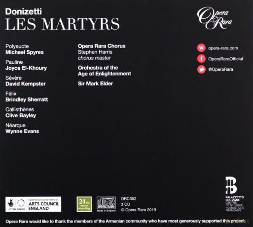 Gaetano Donizetti: Les Martyrs [3CD]