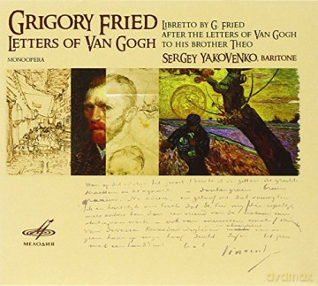 Grigori Frid: Letters Of Van Gogh (Monoopera) [CD]
