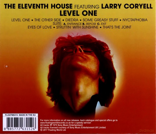 The Eleventh House Feat Larry Coryell: Level One [CD]