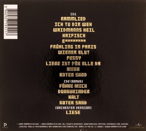 Rammstein: Liebe ist fur alle da (Special Edition im Schuber) [2CD]
