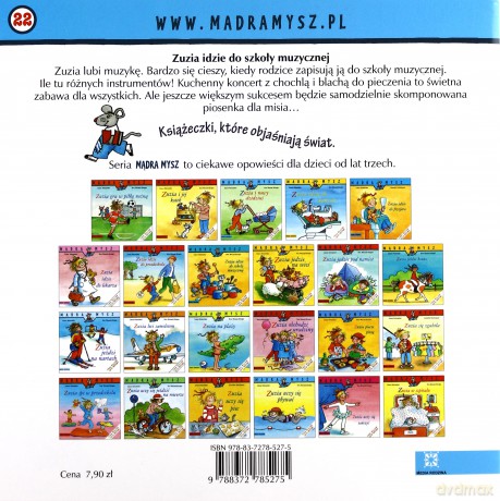Zuzia idzie do szkoły muzycznej [KSIĄŻKA]