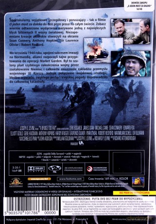 O jeden most za daleko [DVD]