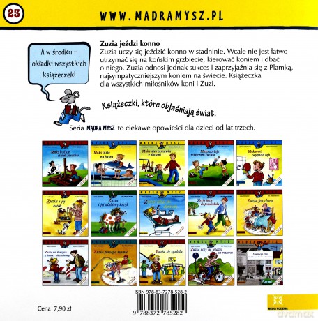 Zuzia jeździ konno [KSIĄŻKA]