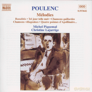 Francis Poulenc: Lieder [CD]