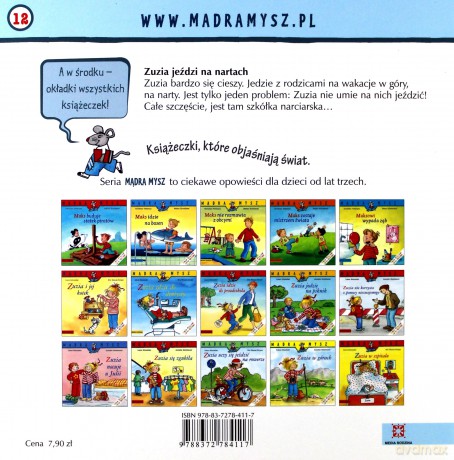 Zuzia jeździ na nartach [KSIĄŻKA]