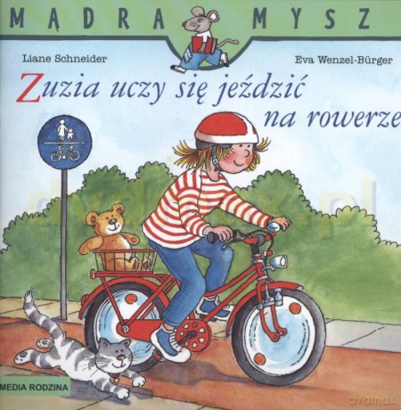 Zuzia uczy się jeździć na rowerze [KSIĄŻKA]