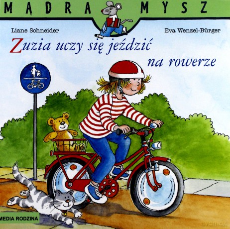 Zuzia uczy się jeździć na rowerze [KSIĄŻKA]