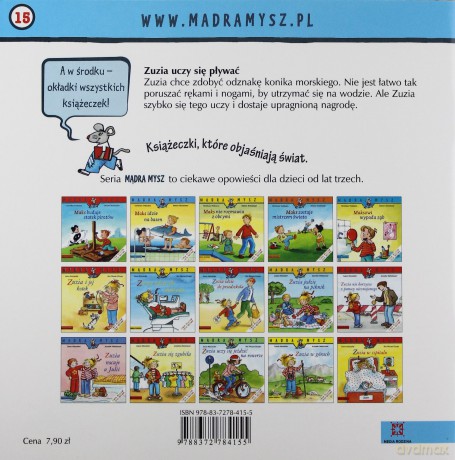 Zuzia uczy się pływać [KSIĄŻKA]