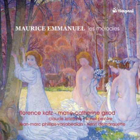 Maurice Emmanuel: Lieder [CD]
