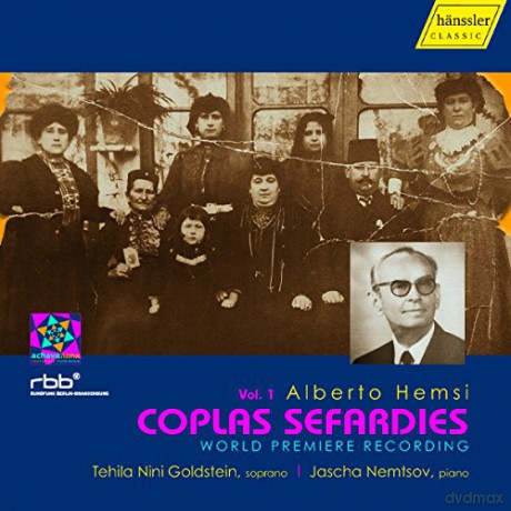 Alberto Hemsi: Liederzyklus Coplas Sefardies Vol.1 [CD]
