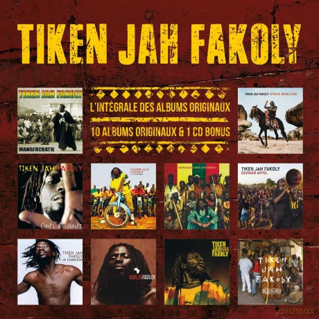Tiken Jah Fakoly: L'Integrale Des Albums Originaux [11CD]