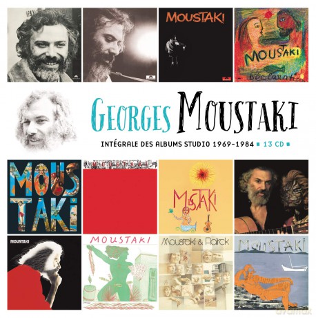 Georges Moustaki: L'Integrale Des Albums Studio 1969-1984 [CD]