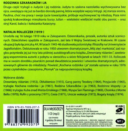 Rodzina Szkaradków i ja - Natalia Rolleczek [AUDIOBOOK] [CD-MP3]