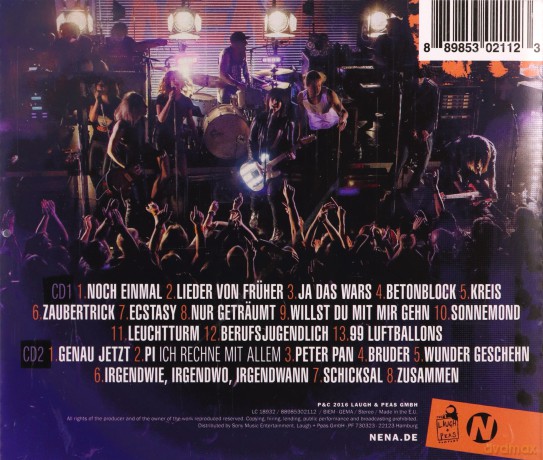Nena: Live at SO36 [2CD]