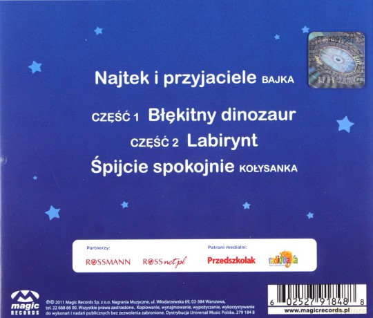 Sonia Bohosiewicz, Rafał Królikowski, Dorota Zawadzka - Najtek i Przyjaciele [CD]