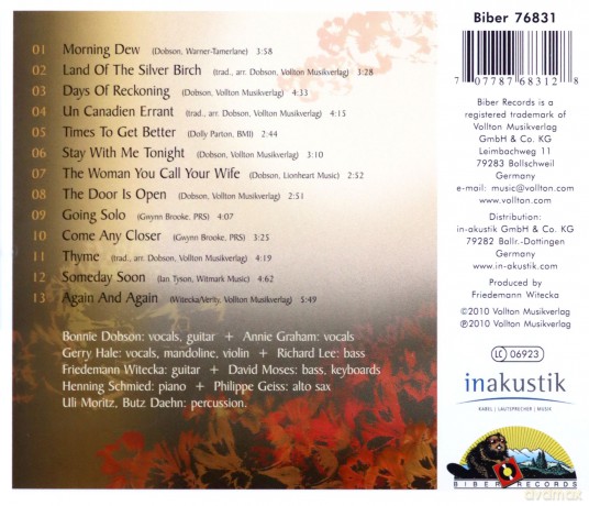 Bonnie Dobson: Looking Back [CD]